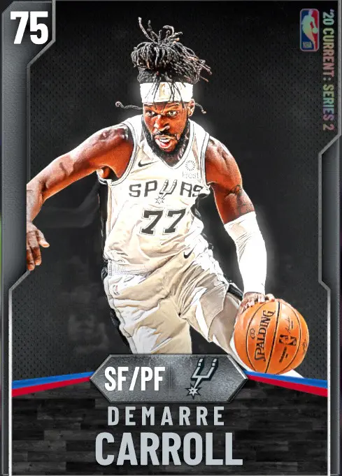 (SILVER) DeMarre Carroll (75 OVR)