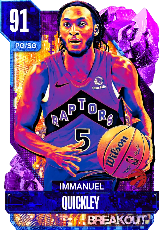 (AMETHYST) Immanuel Quickley (91 OVR)