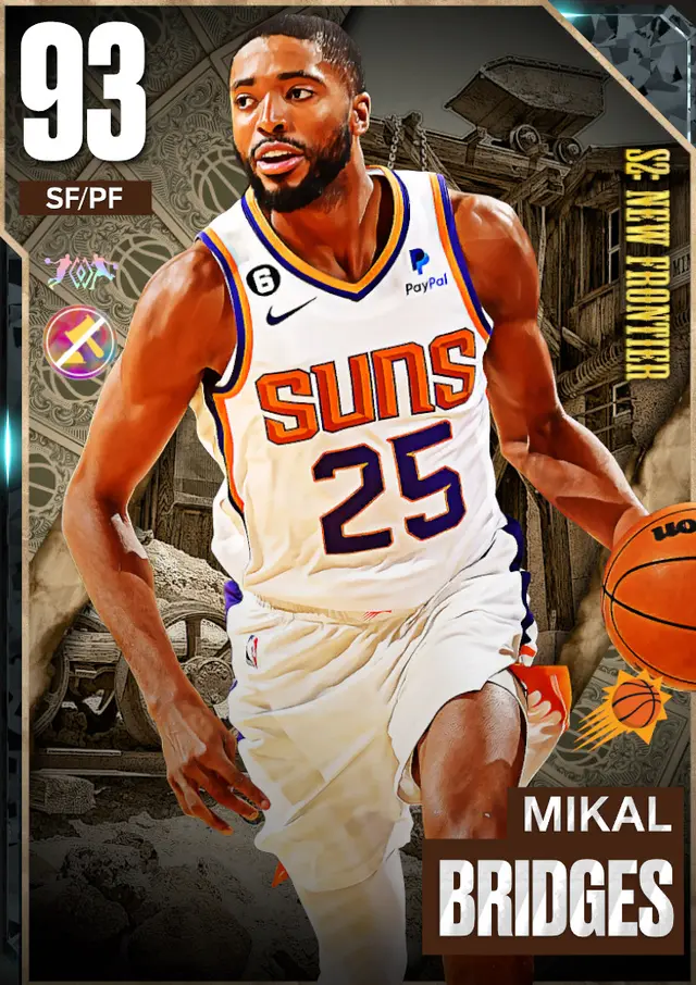 (DIAMOND) Mikal Bridges (93 OVR)