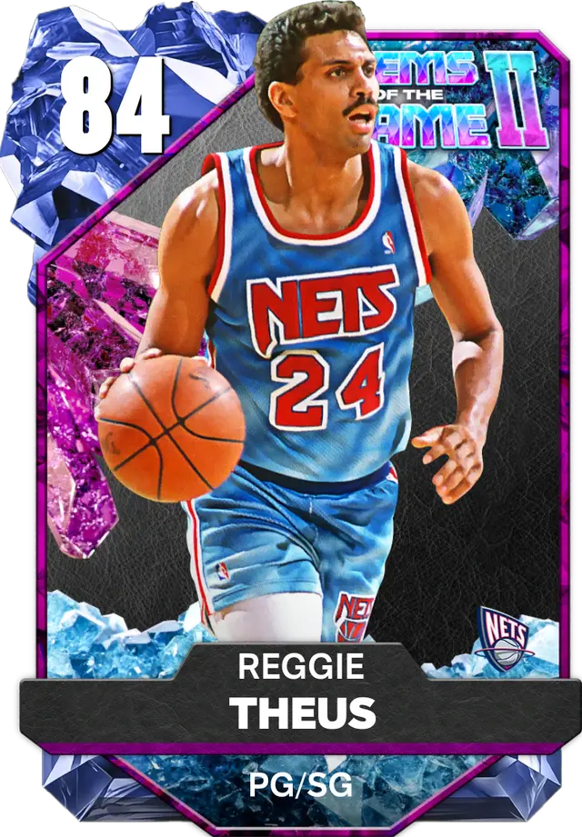 (SAPPHIRE) Reggie Theus (84 OVR)