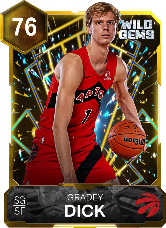 (GOLD) Gradey Dick (76 OVR)