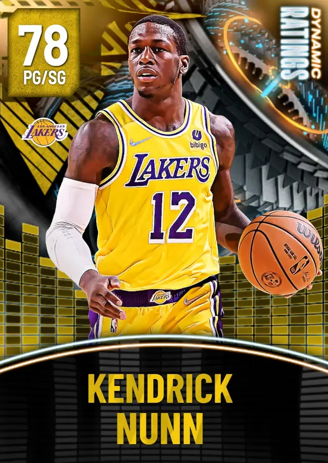 (GOLD) Kendrick Nunn (78 OVR)