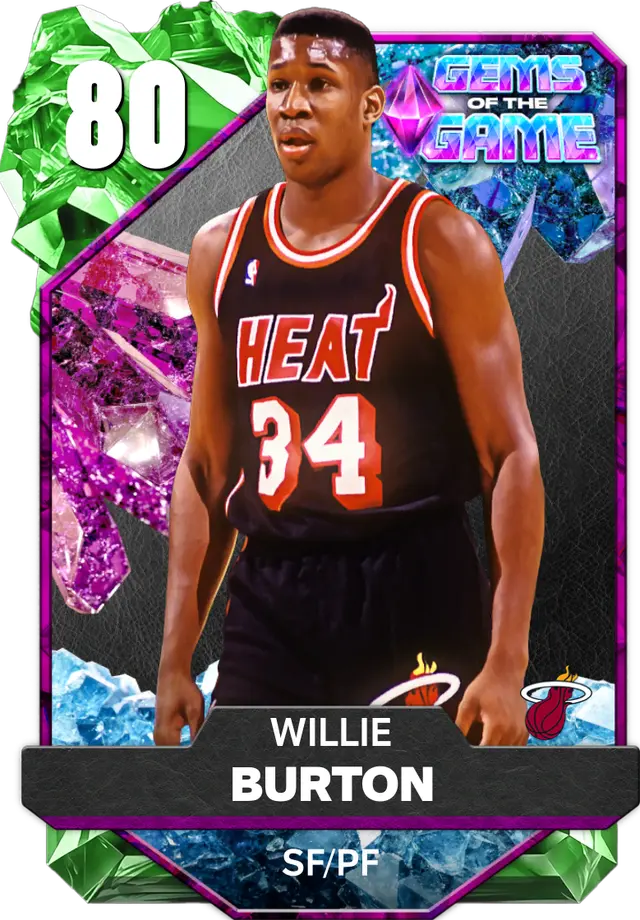 (EMERALD) Willie Burton (80 OVR)