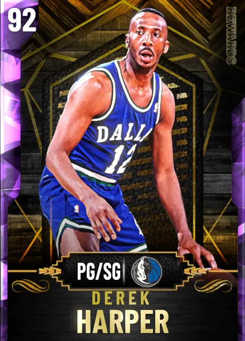 (AMETHYST) Derek Harper (92 OVR)