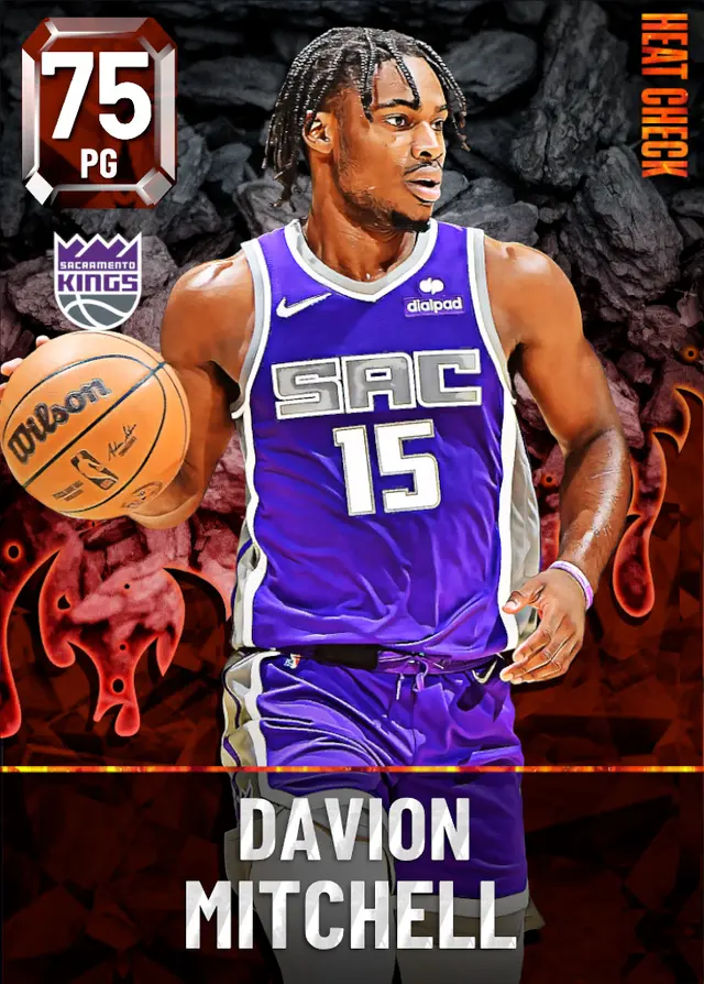 (GOLD) Davion Mitchell (75 OVR)