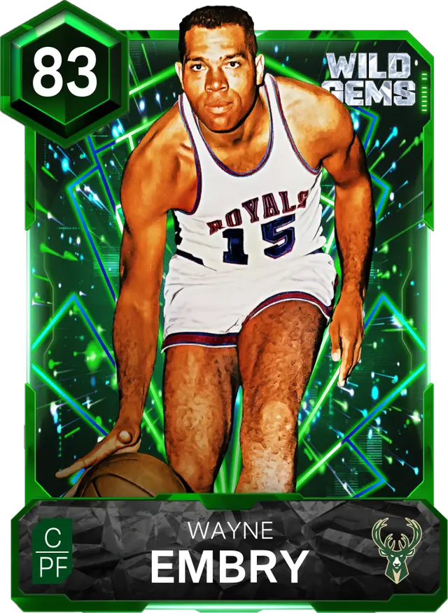 (EMERALD) Wayne Embry (83 OVR)