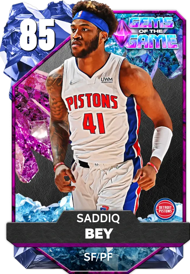 (SAPPHIRE) Saddiq Bey (85 OVR)