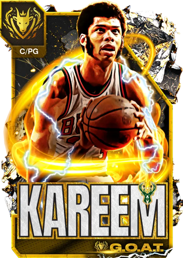 (GOAT) Kareem Abdul-Jabbar (99 OVR)