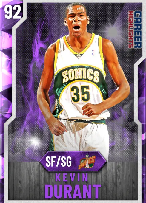 (AMETHYST) Kevin Durant (92 OVR)