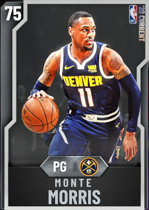 (SILVER) Monte Morris (75 OVR)