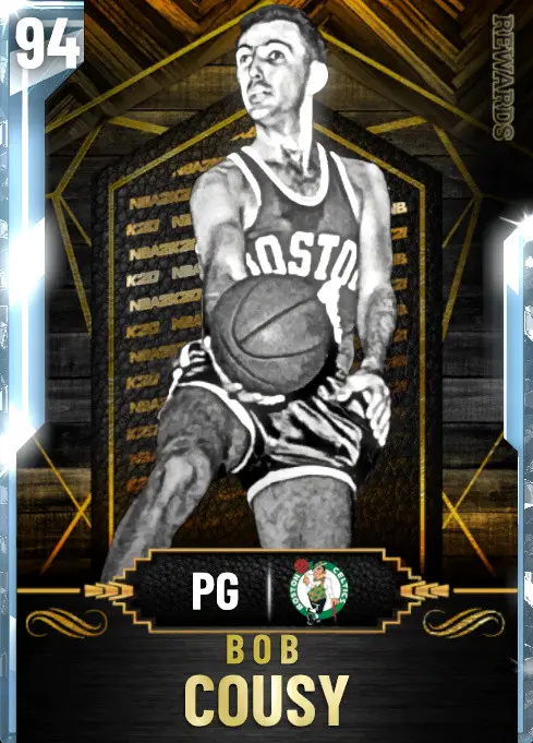 (DIAMOND) Bob Cousy (94 OVR)