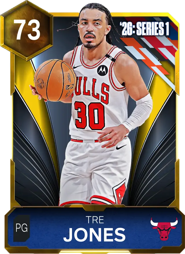 (GOLD) Tre Jones (73 OVR)