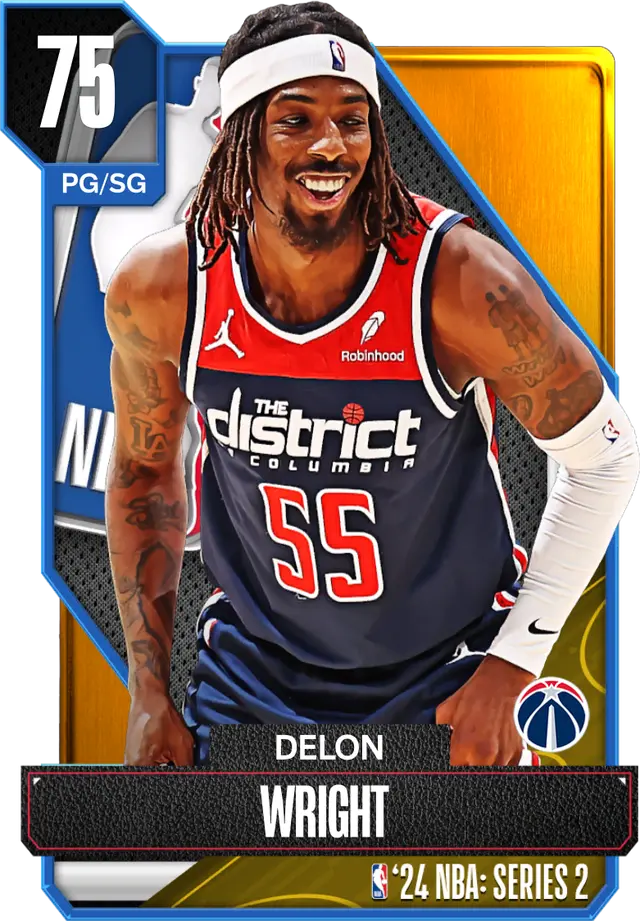 (GOLD) Delon Wright (75 OVR)