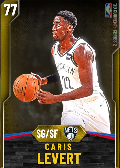 (GOLD) Caris LeVert (77 OVR)