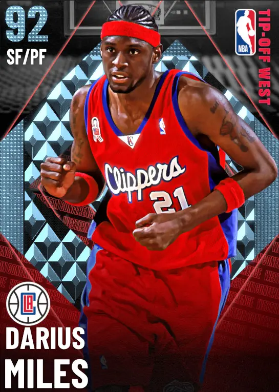 (DIAMOND) Darius Miles (92 OVR)