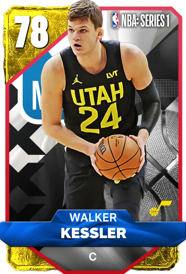 (GOLD) Walker Kessler (78 OVR)