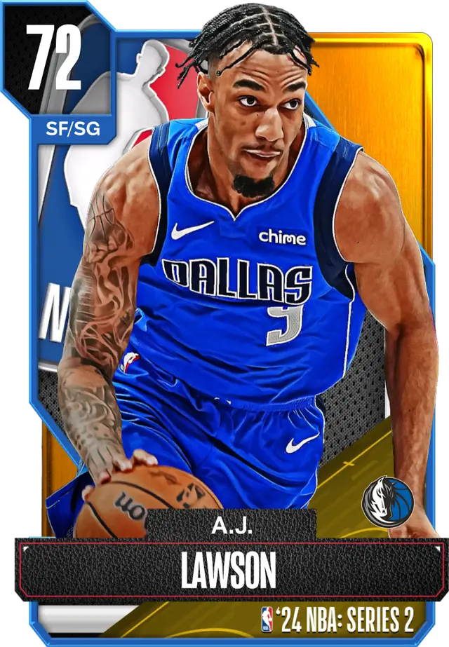 (GOLD) A.J. Lawson (72 OVR)