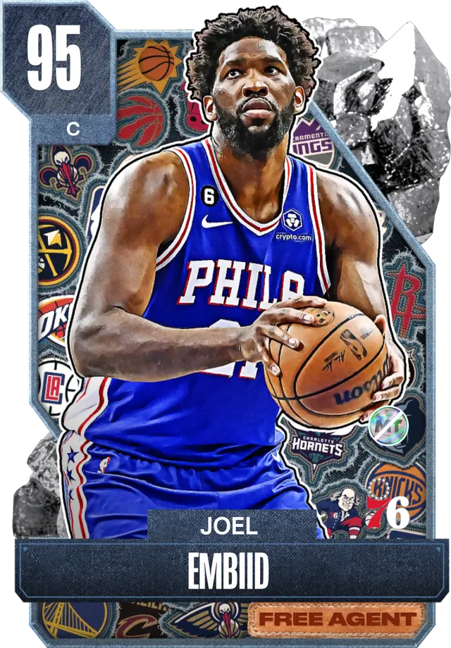 (FREEAGENT) Joel Embiid (95 OVR)