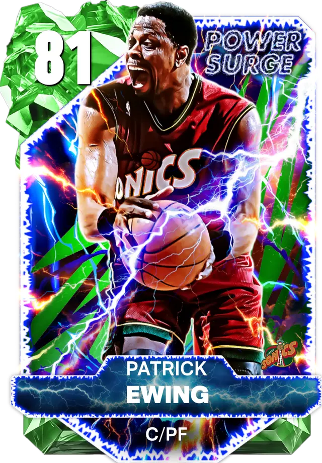 (EMERALD) Patrick Ewing (81 OVR)