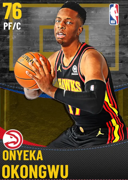 (GOLD) Onyeka Okongwu (76 OVR)