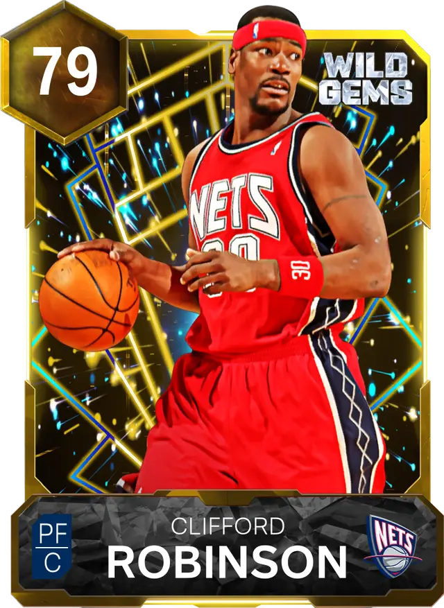 79 Clifford Robinson | Gold Wild Gems