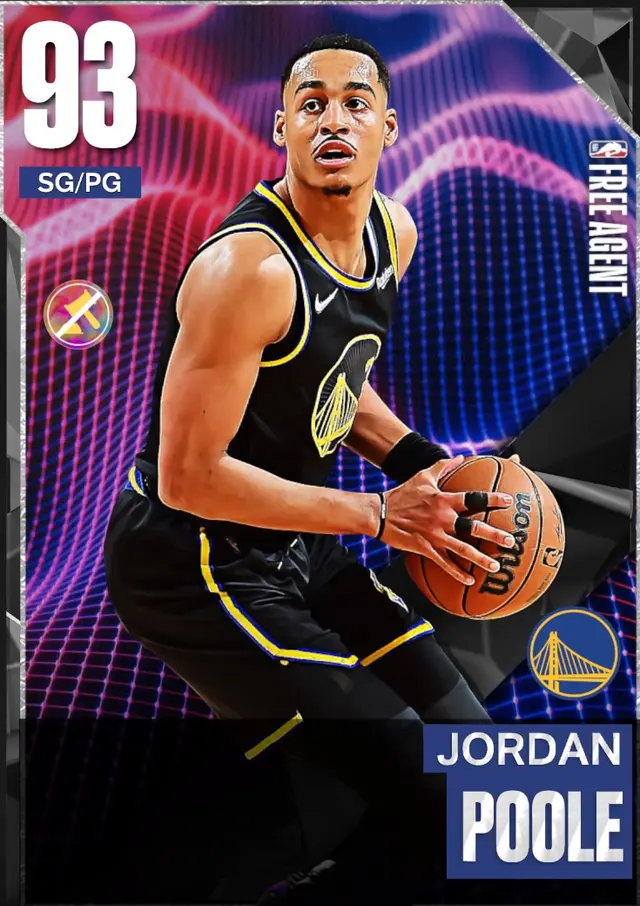 (FREEAGENT) Jordan Poole (93 OVR)