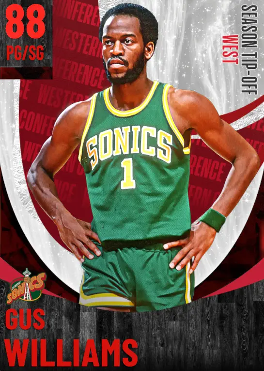 (RUBY) Gus Williams (88 OVR)