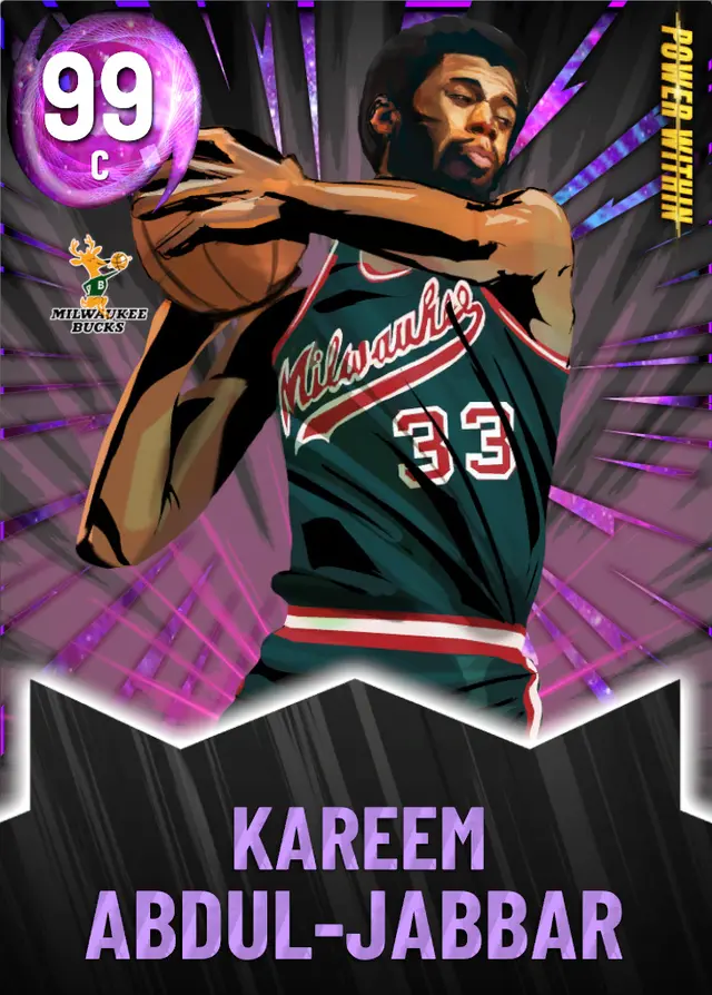 (DM) Kareem Abdul-Jabbar (99 OVR)