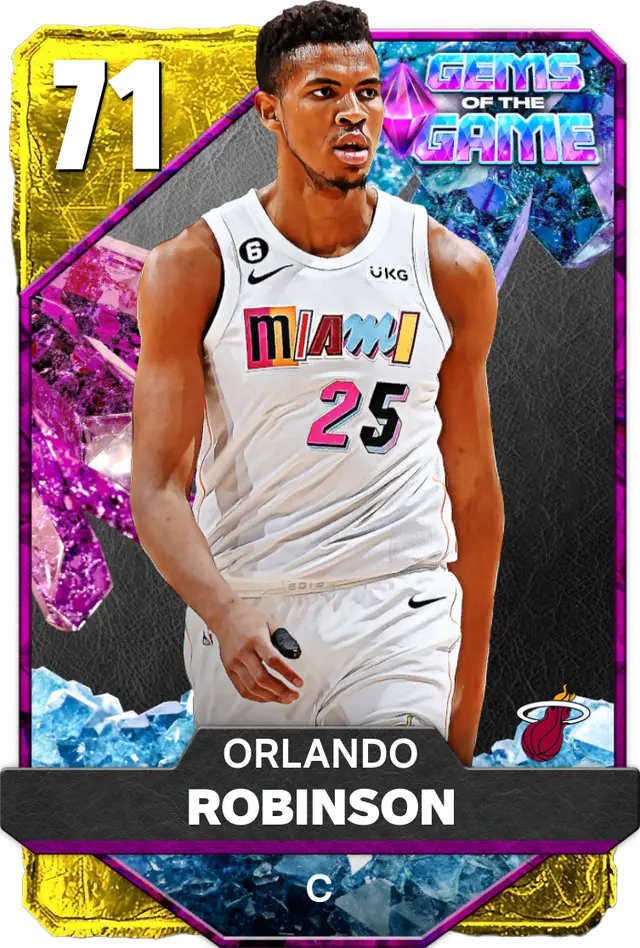 (GOLD) Orlando Robinson (71 OVR)