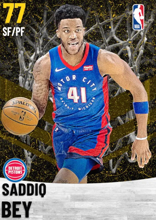 (GOLD) Saddiq Bey (77 OVR)