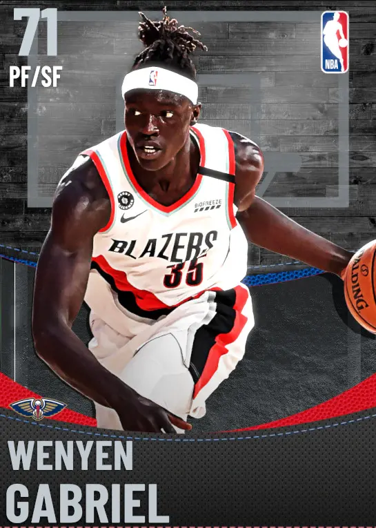 (SILVER) Wenyen Gabriel (71 OVR)