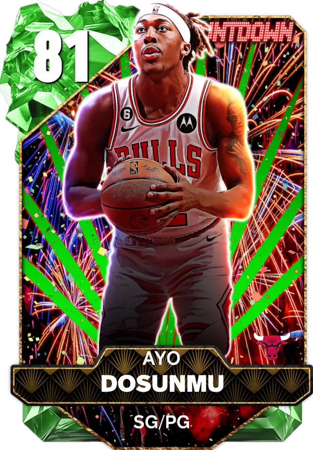 (EMERALD) Ayo Dosunmu (81 OVR)