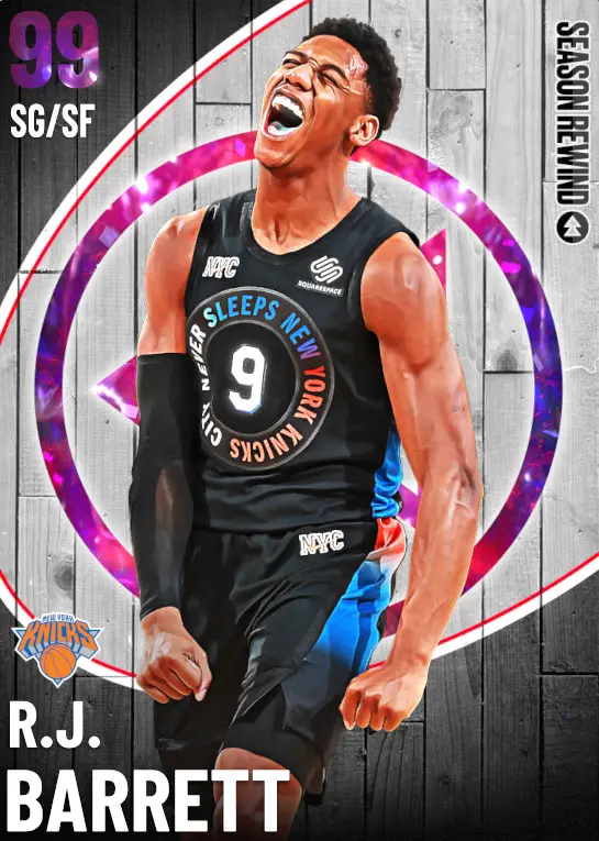 (DM) R.J. Barrett (99 OVR)