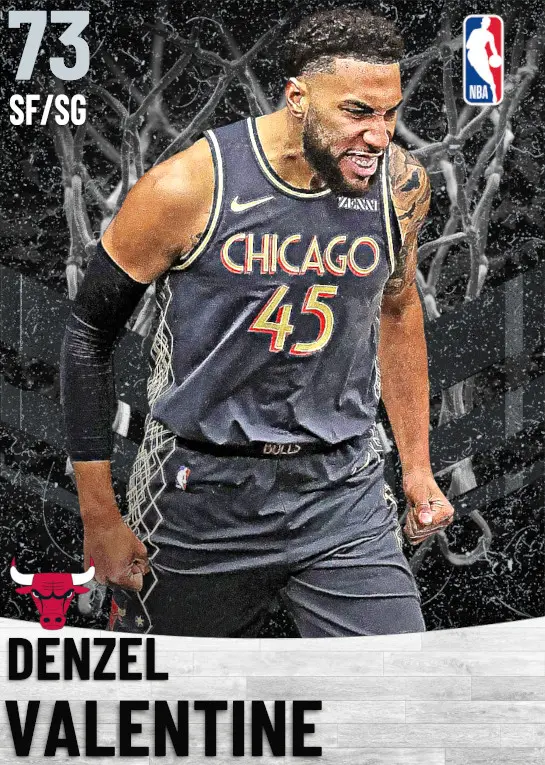 (SILVER) Denzel Valentine (73 OVR)