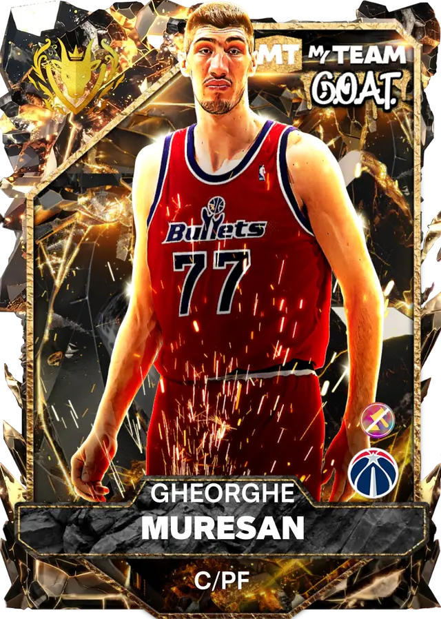 (GOAT) Gheorghe Muresan (99 OVR)