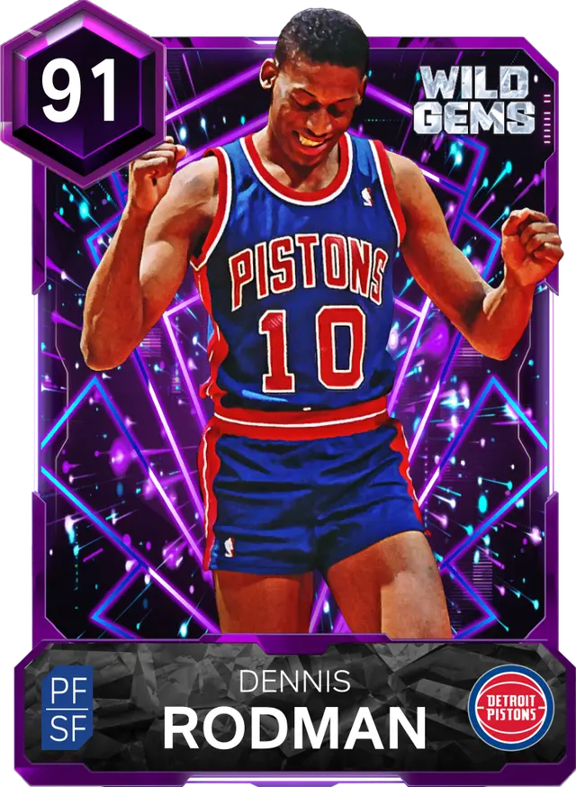 (AMETHYST) Dennis Rodman (91 OVR)