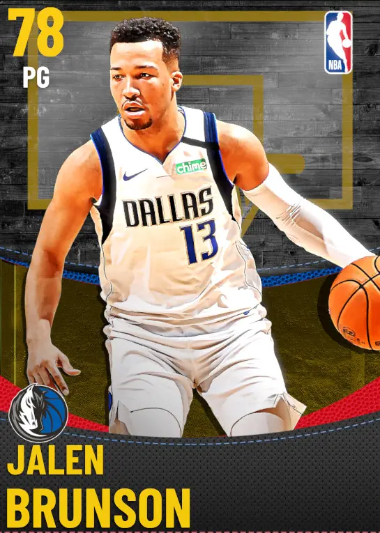(GOLD) Jalen Brunson (78 OVR)