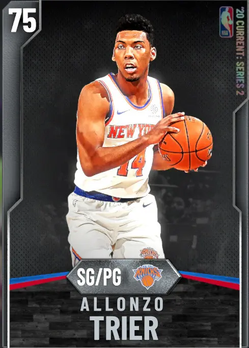 (SILVER) Allonzo Trier (75 OVR)