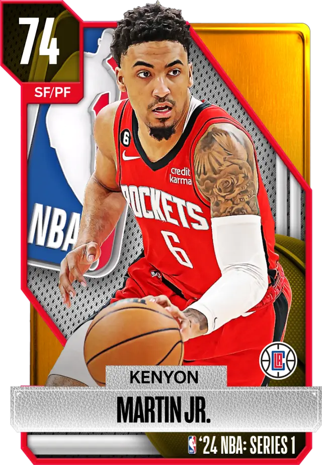 (GOLD) Kenyon Martin Jr. (74 OVR)