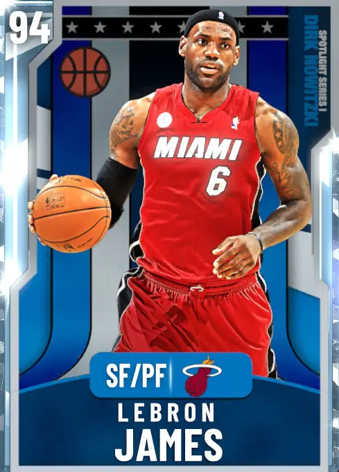 (DIAMOND) LeBron James (94 OVR)