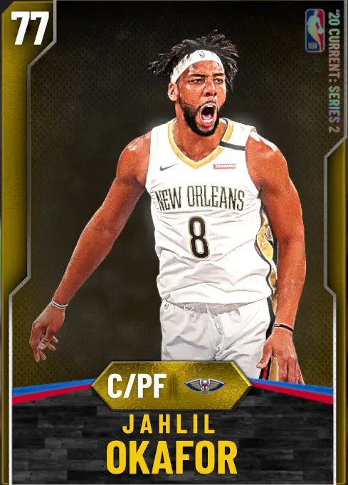 (GOLD) Jahlil Okafor (77 OVR)
