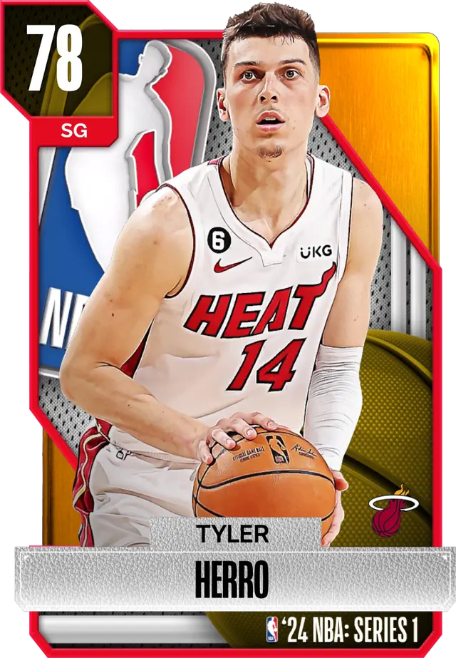 (GOLD) Tyler Herro (78 OVR)