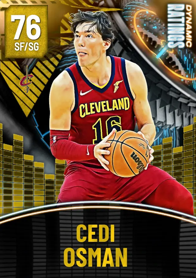 (GOLD) Cedi Osman (76 OVR)