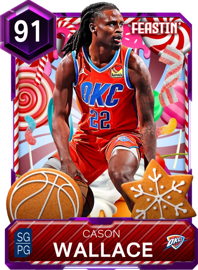 (AMETHYST) Cason Wallace (91 OVR)