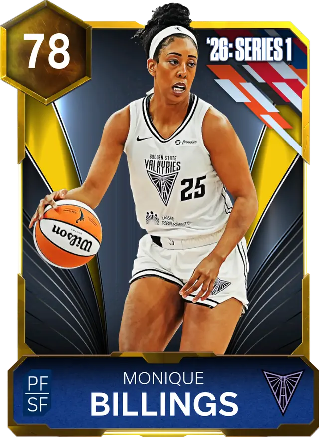 (GOLD) Monique Billings (78 OVR)