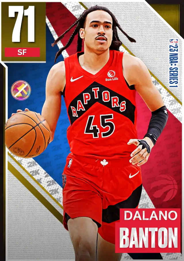(GOLD) Dalano Banton (71 OVR)