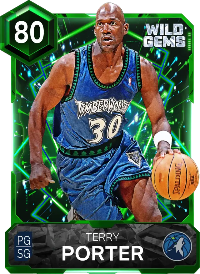 80 Terry Porter | Emerald Wild Gems