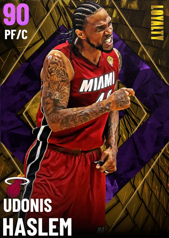 (AMETHYST) Udonis Haslem (90 OVR)