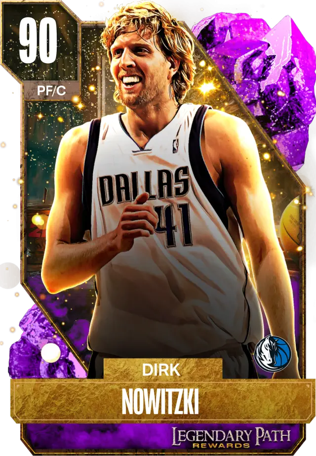 (AMETHYST) Dirk Nowitzki (90 OVR)