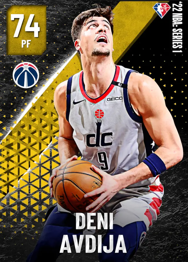 (GOLD) Deni Avdija (74 OVR)